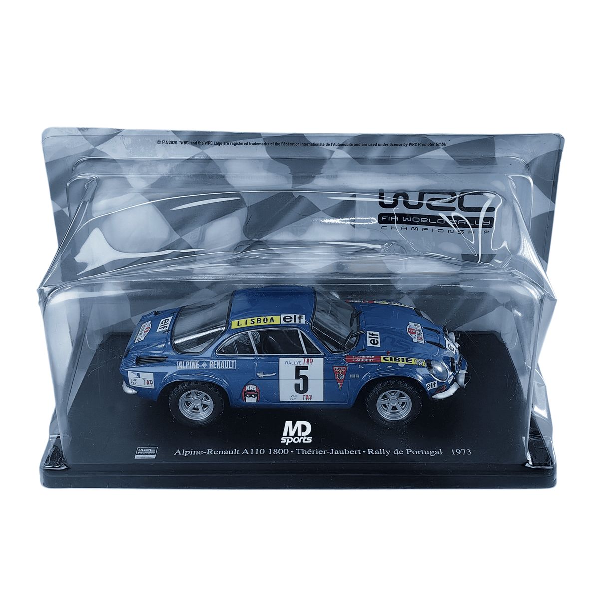RALLY - Auto Rally Alpine Renault A110 Wrc 1973 Jl.therier Esc 1:24