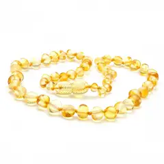 GENERICO - Collar de Ámbar Báltico Certficado para Bebés y Niños