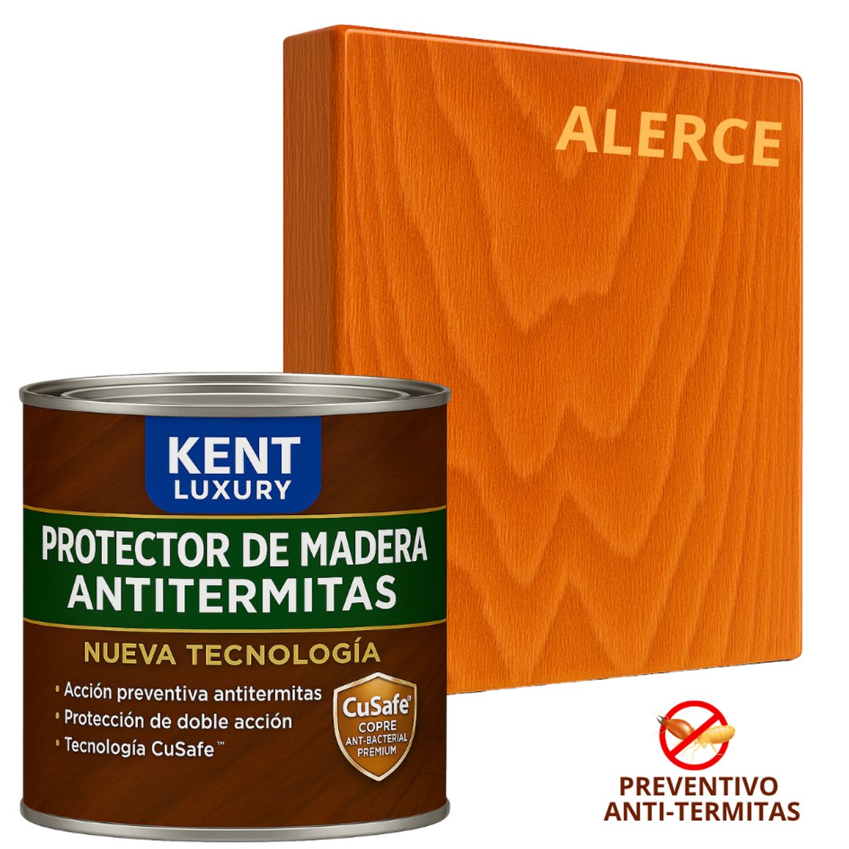 KENT - TimberGuard Plus Antitermitas – Protector Maderas - 1L  ALERCE