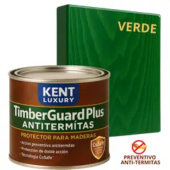 KENT - TimberGuard Plus Antitermitas Protector Maderas - 2L VERDE IMPREGNADO