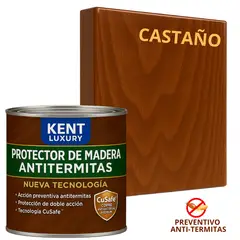 KENT - TimberGuard Plus Antitermitas – Protector Maderas - 1L CASTAÑO