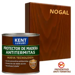 KENT - TimberGuard Plus Antitermitas – Protector Maderas - 1L NOGAL