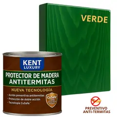 KENT - TimberGuard Antitermitas Protector Maderas - 500CC VERDE IMPREGNADO