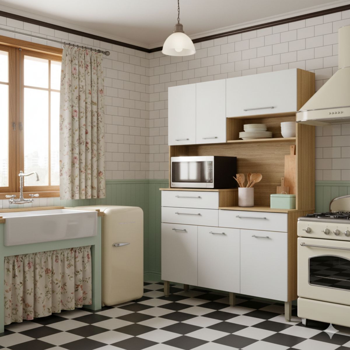 MOVELARIA - Mueble de Cocina Kit Orion 8 puertas Off White K08