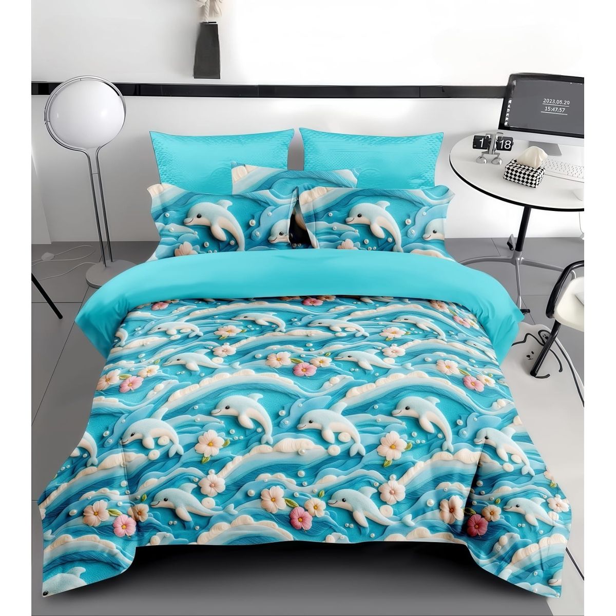 GENERICO - Quilt de Verano 1.5 Plazas Efecto 5D TFK07