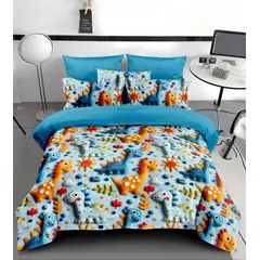 GENERICO - Quilt de Verano 1.5 Plazas Efecto 5D TFK11