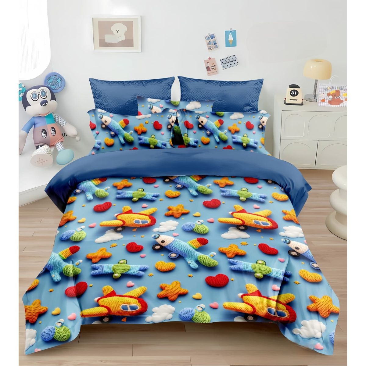 GENERICO - Quilt de Verano 1.5 Plazas Efecto 5D TFK10