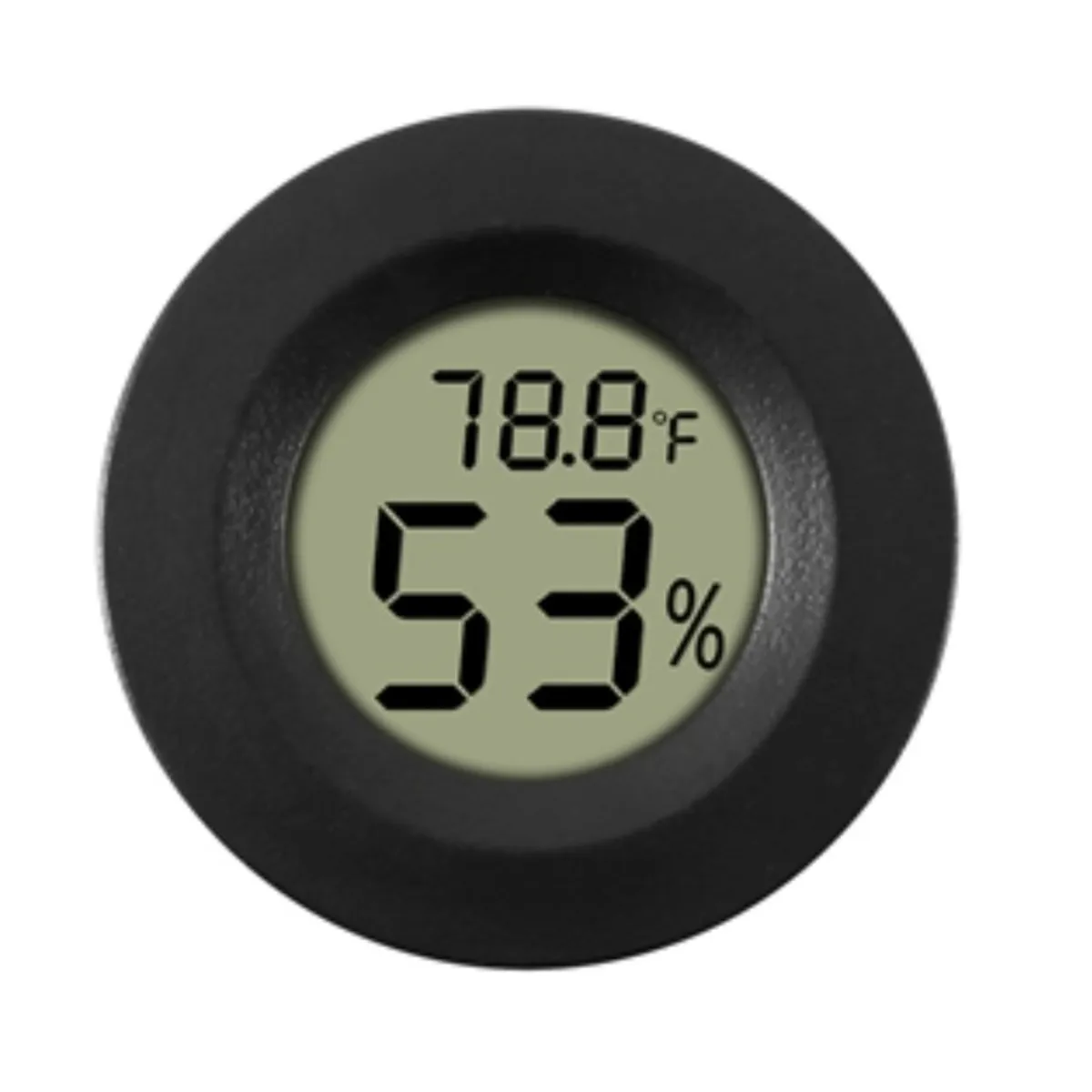 GENERICO - Mini Higrometro Termometro Digital Mide Humedad Para Humidor