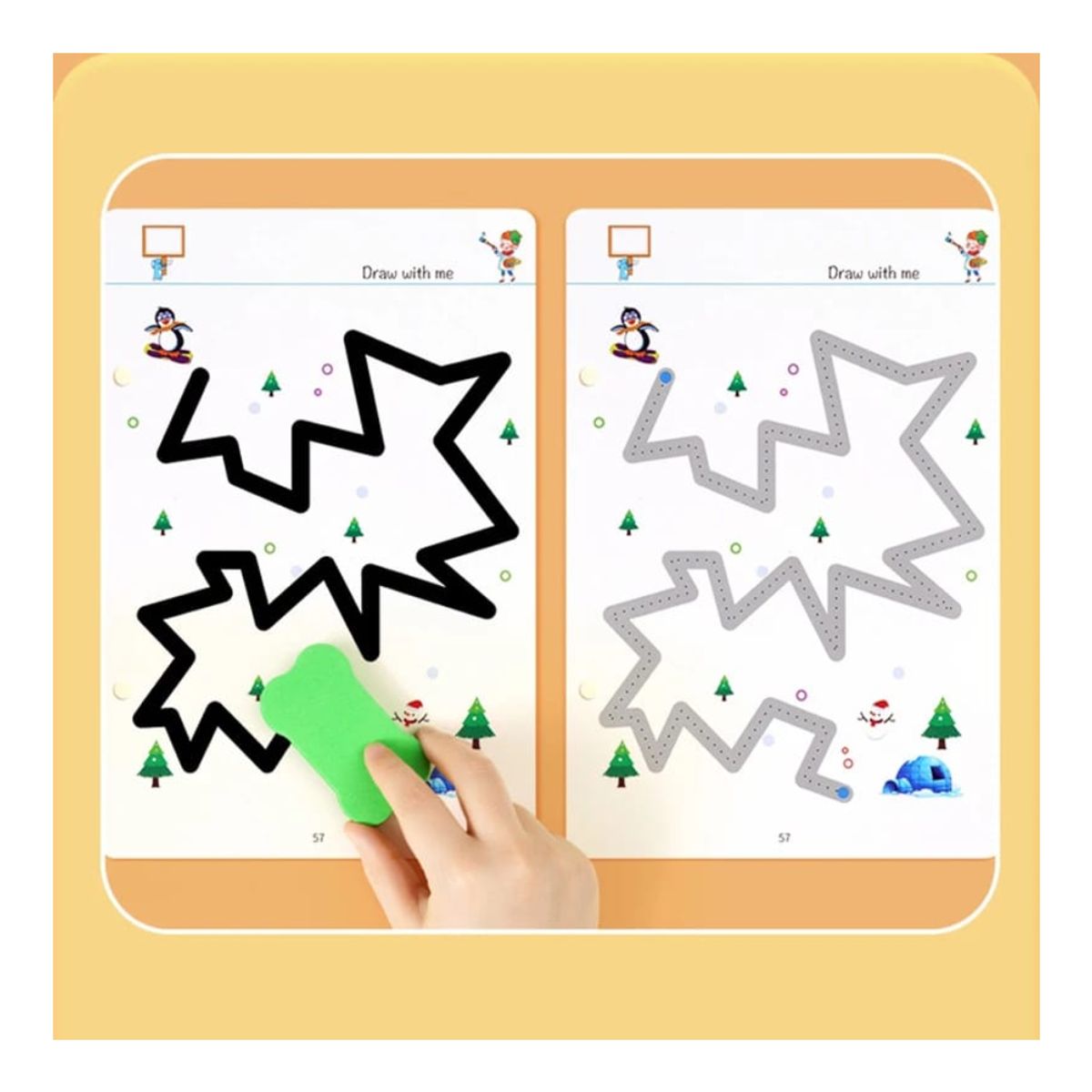 OEM - LIBRO DE APRENDIZAJE TRAZOS MAGICOS MONTESSORI