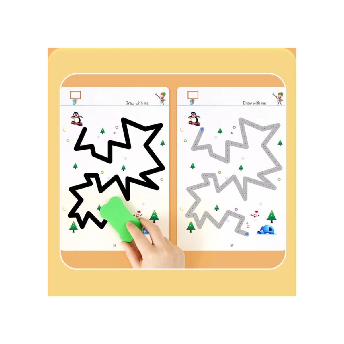 OEM - LIBRO DE APRENDIZAJE TRAZOS MAGICOS MONTESSORI