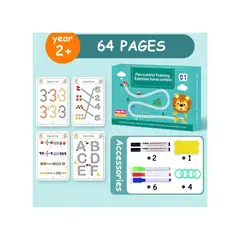 GENERICO - LIBRO DE APRENDIZAJE TRAZOS MAGICOS MONTESSORI