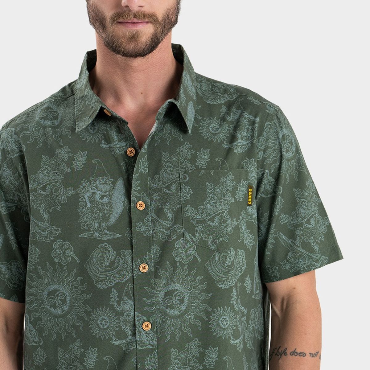 GNOMO - Camisa Klibner Hombre Gnomo