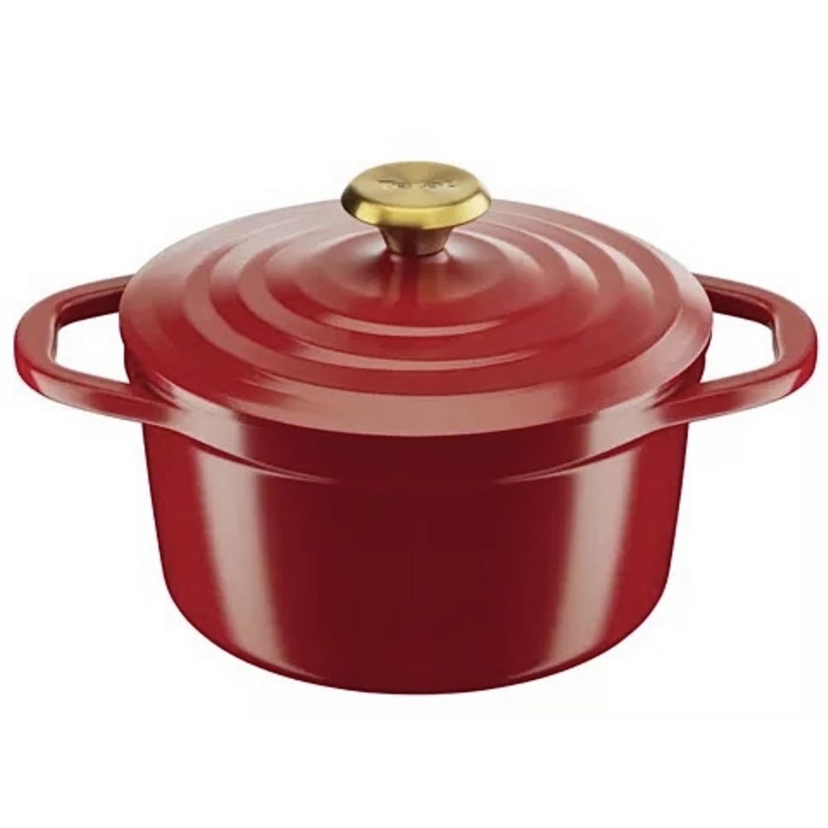 TEFAL - Olla Cocotte Air 20 cm Tefal Color Rojo Marca Francesa