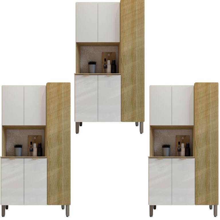 Combo 3 Muebles de Cocina Melissa K05X3