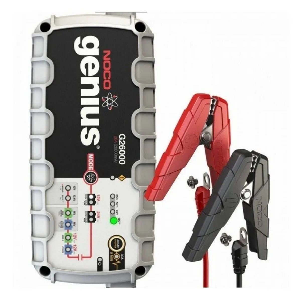 GENERICO - Cargador De Baterías Noco G26000 12v 500ah  24v 250ah