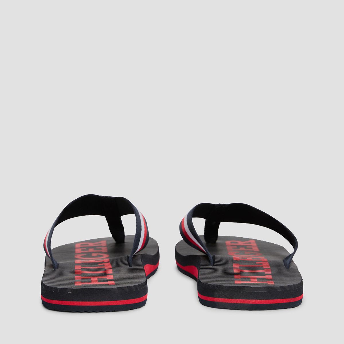 TOMMY HILFIGER - Sandalias Con Logo Y Plantilla De Masaje Azul Tommy Hilfiger