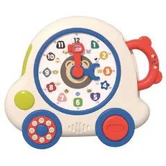 ORGANIZA2 - Juguete Reloj Didáctico Musical De Aprendizaje Para Niños