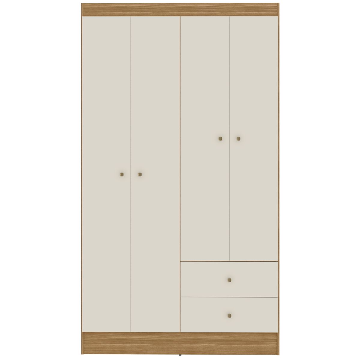 MOVELARIA - Combo Closet Versa 4 Puertas + Multiuso Luna Off White K4215