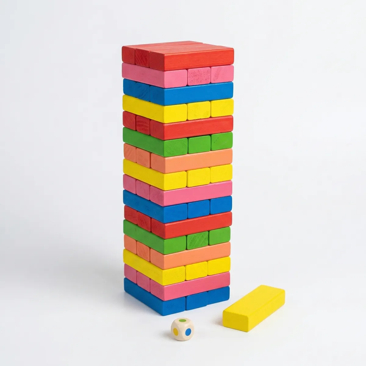 TOYNG - Juego de Mesa Torre 54 Piezas Color - Toyng