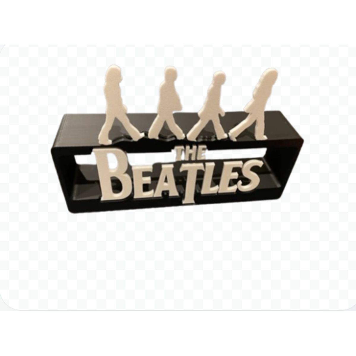 GENERICO - Logotipo decorativo de los Beatles con icónica caminata