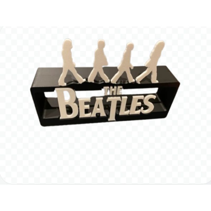 GENERICO - Logotipo decorativo de los Beatles con icónica caminata