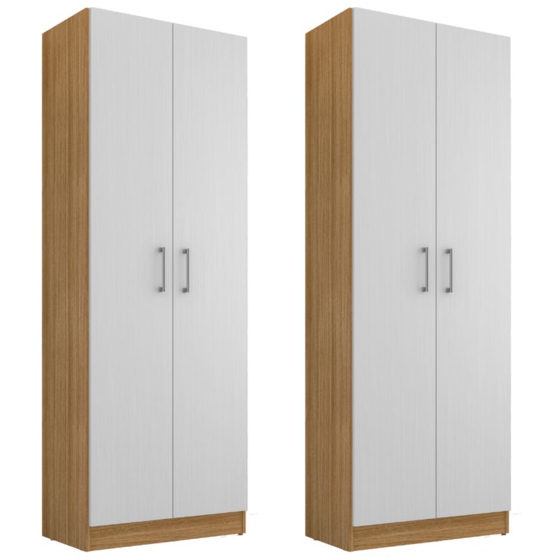 MOVELARIA - Combo 2 alacena Multiuso Off White K20X2