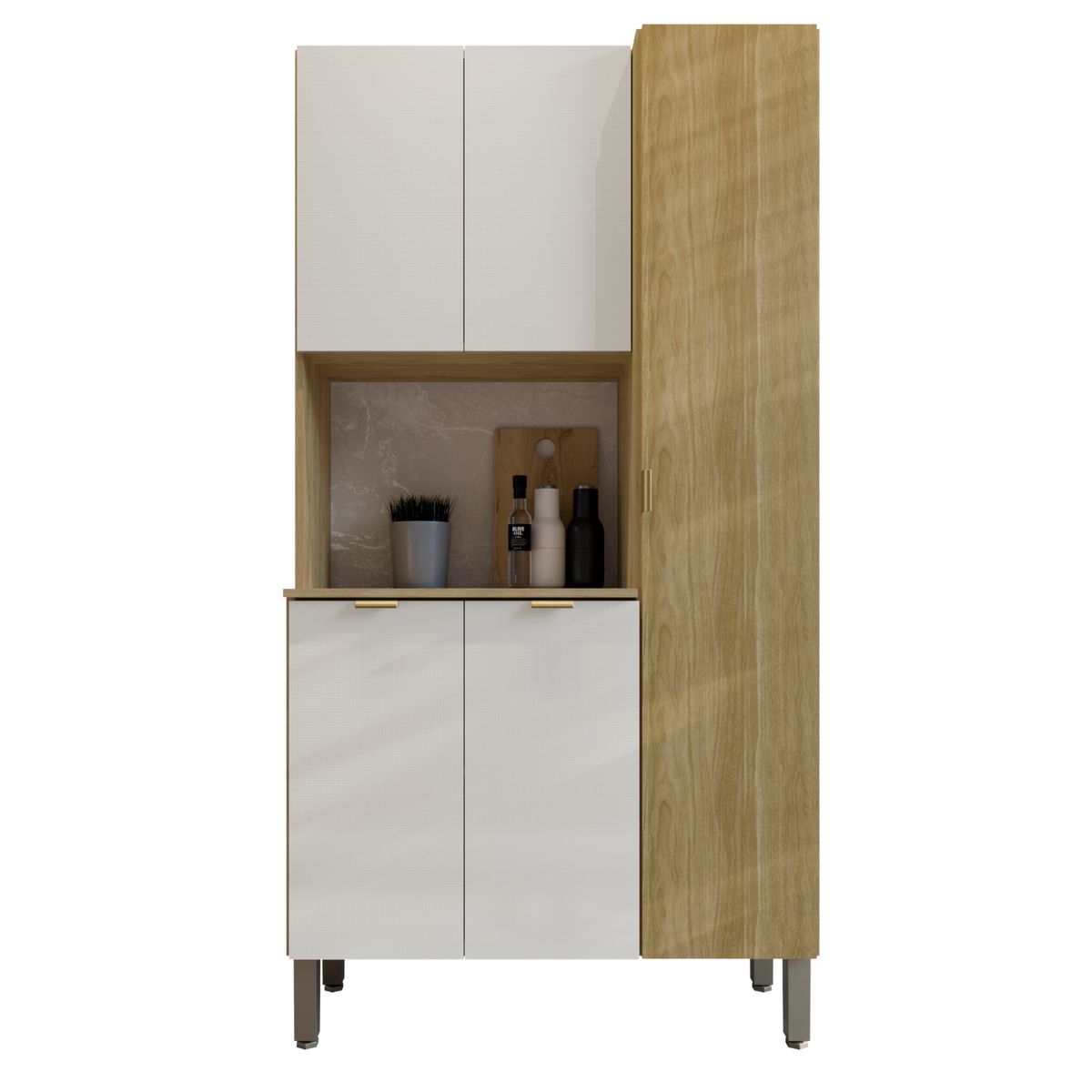 MOVELARIA - Combo 2 Muebles de Cocina Melissa K05X2