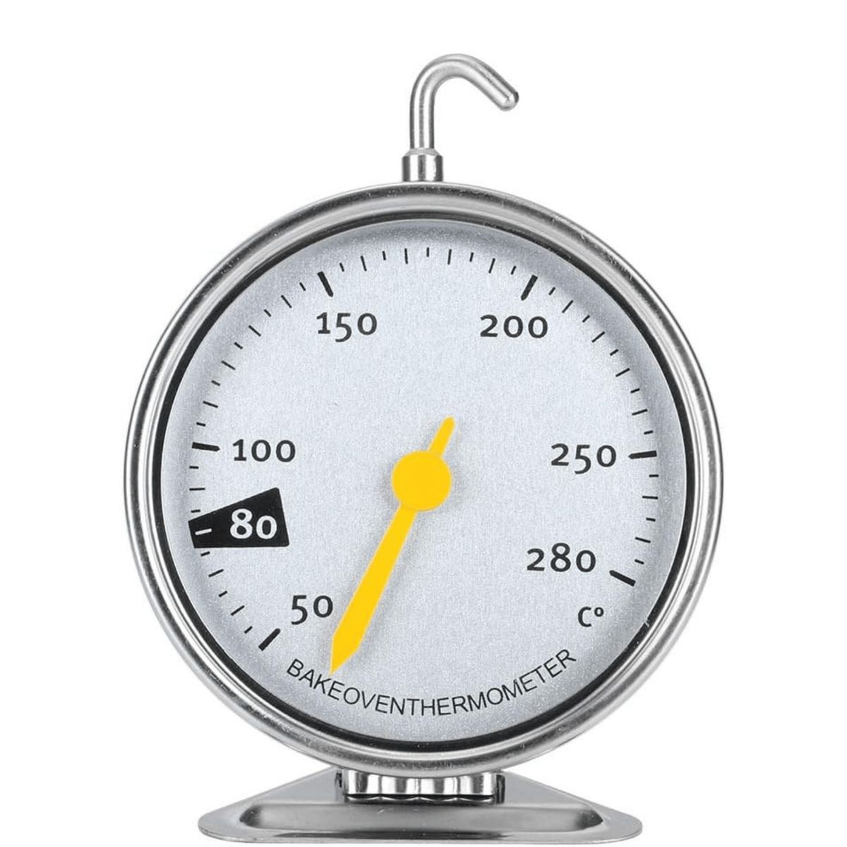 HOMESTAR - Termómetro para Horno de Acero Inoxidable - 50° a 280°C