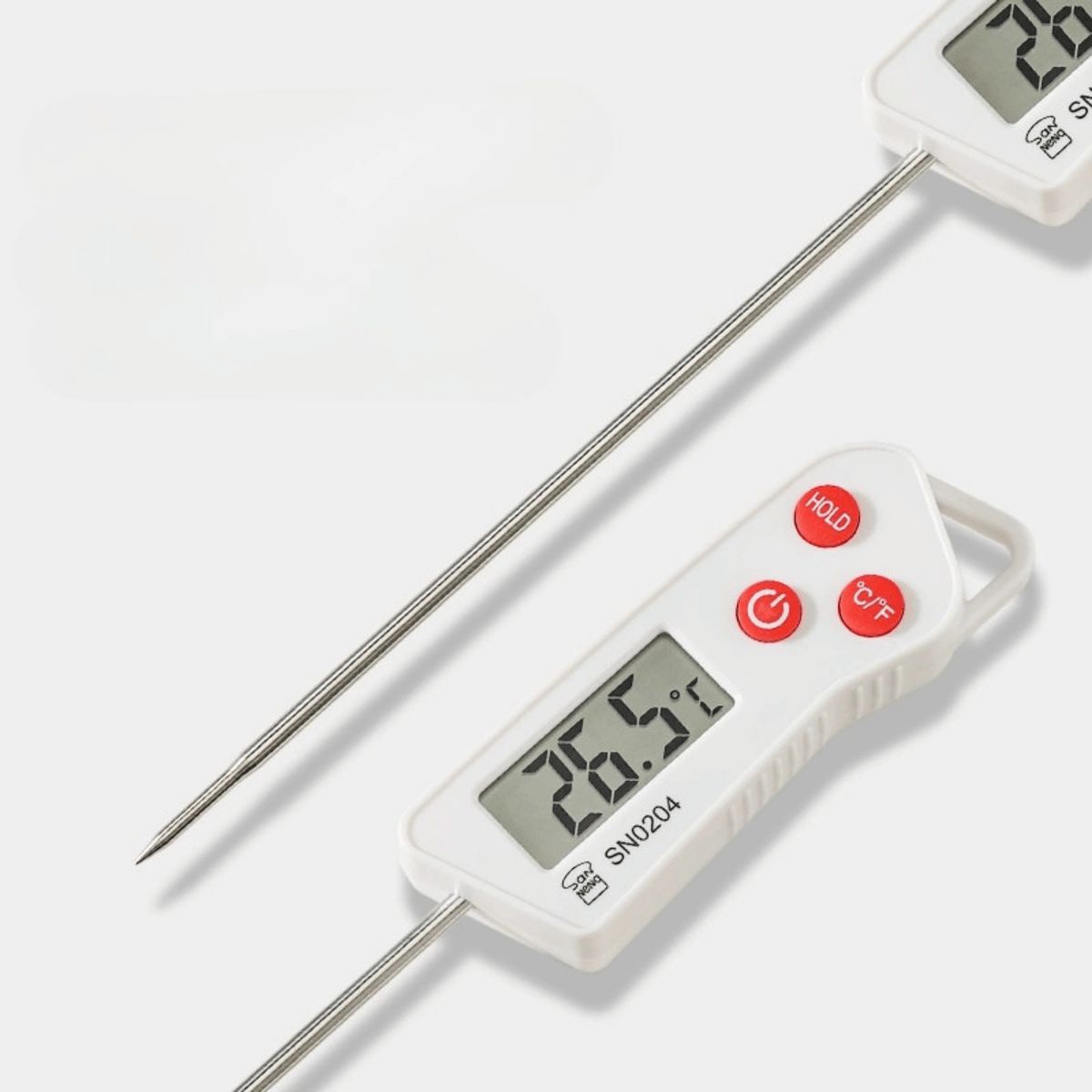 HOMESTAR - Termómetro Digital para Alimentos con Sonda Larga