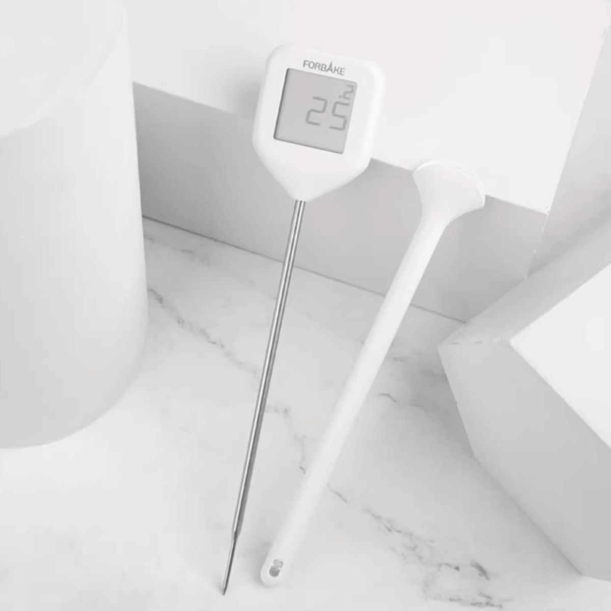 HOMESTAR - Termómetro Digital de Cocina con Sonda y Estuche