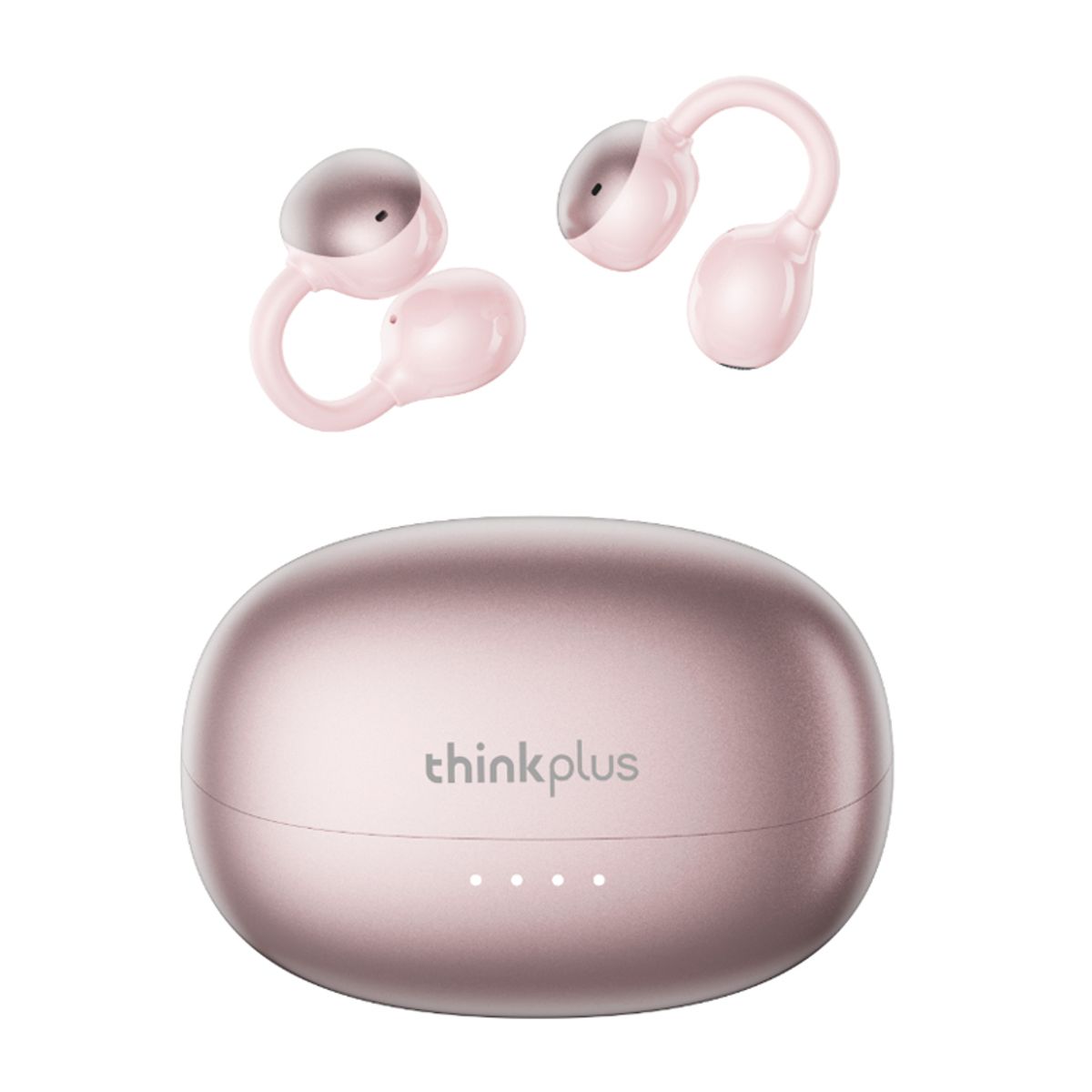 LENOVO - Audífonos Lenovo Clip Pro LK6 TWS  Bluetooth 54 - Rosa