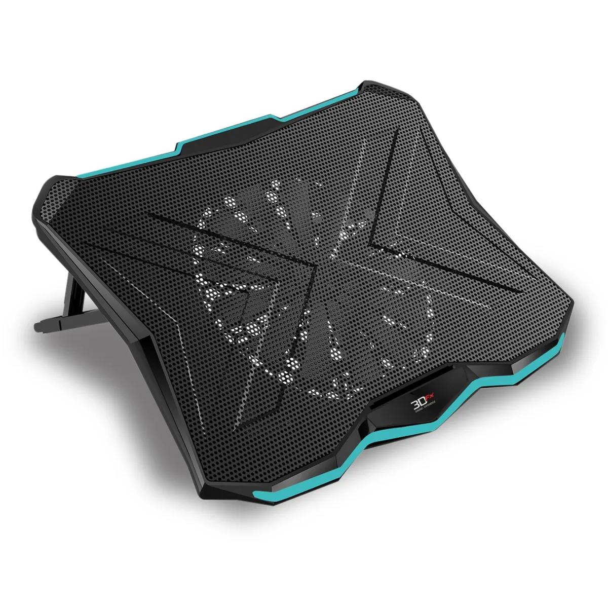 3DFX - Base Cooling Pad One Fan 18” con USB para Notebook - PS