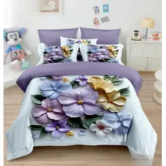 GENERICO - Quilt de Verano 2 Plazas Efecto 5D TFSM03