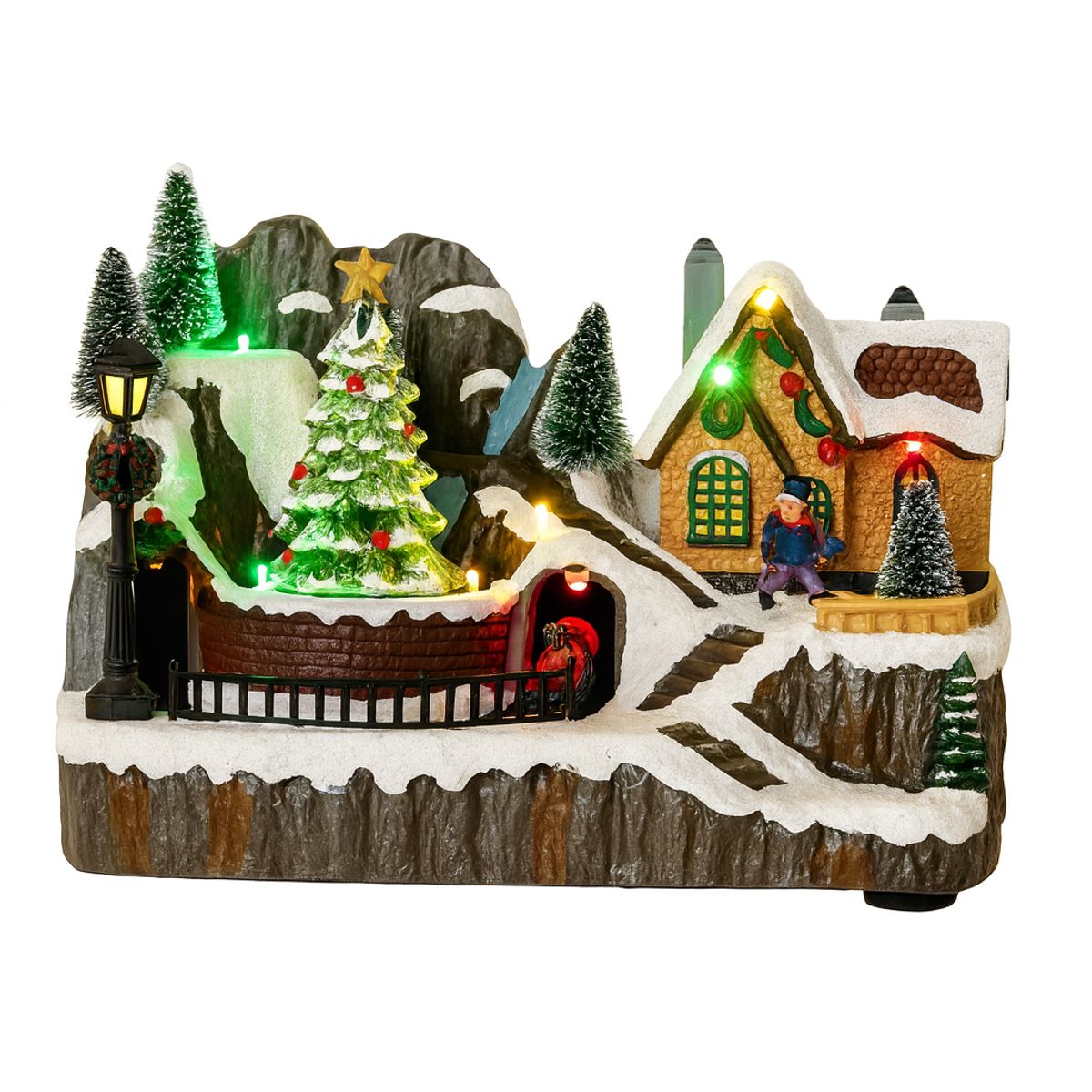 MOVI - Pueblo Navideño Musical con Luz y Movimiento 3D