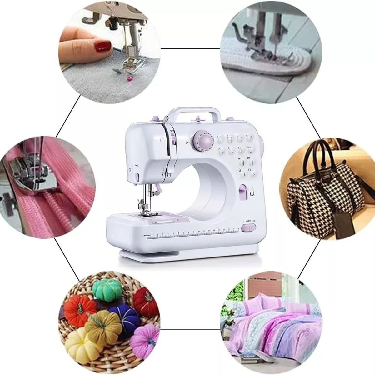 GENERICO - Mini Maquina De Coser 505l