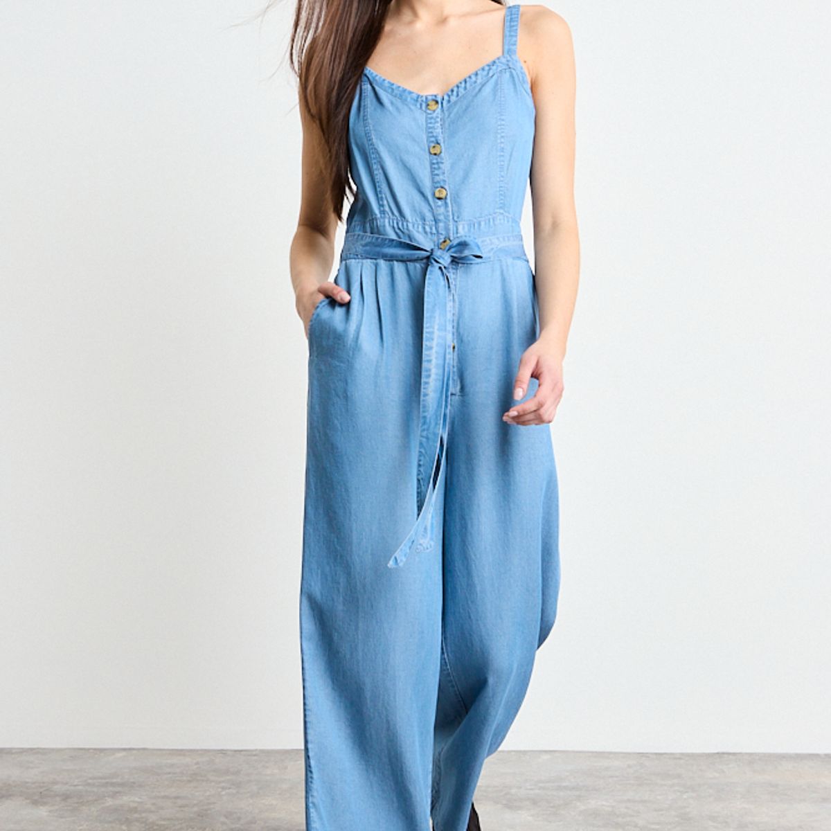 IO - Enterito Liso Mujer Azul Io