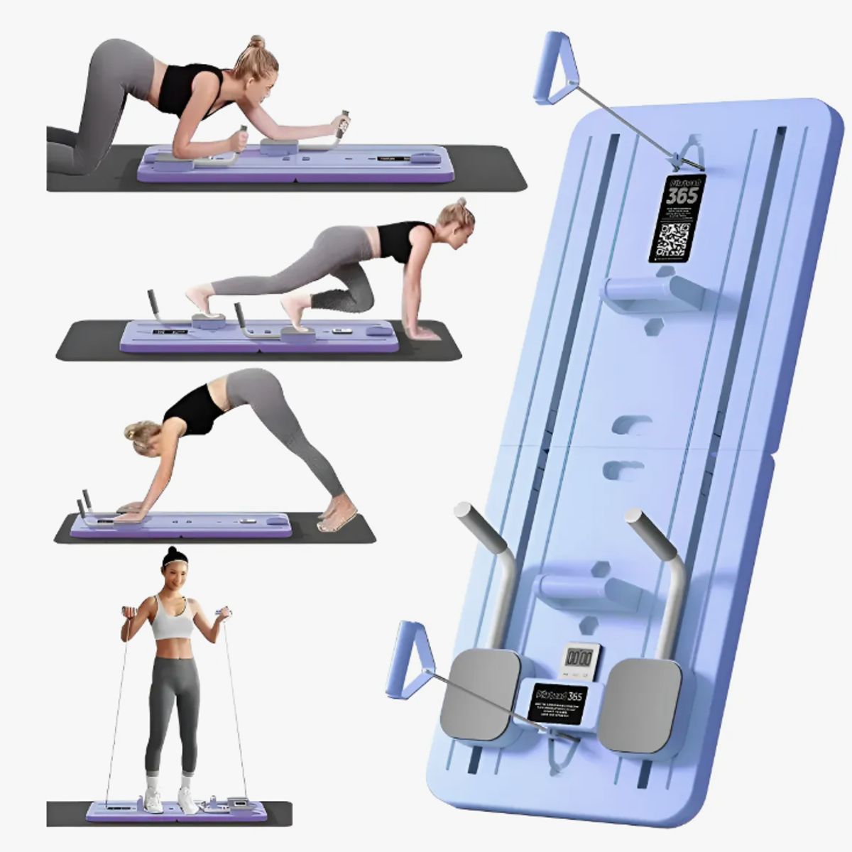 GENERICO - Tabla De Entrenamiento Fitness Multifuncional 6 En 1 Colores Varios