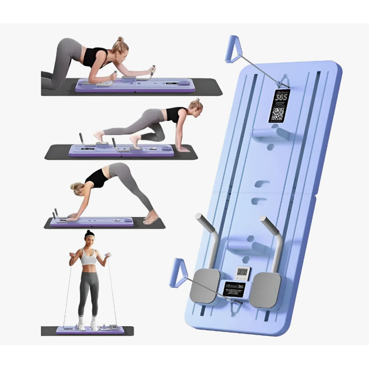 GENERICO - Tabla De Entrenamiento Fitness Multifuncional 6 En 1 Colores Varios