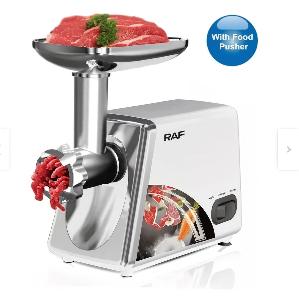 MOVI - Moledora Eléctrica de Carne y Verduras RAF