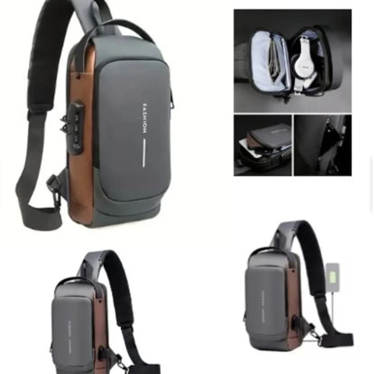 GENERICO - Bolso De Pecho Antirrobo