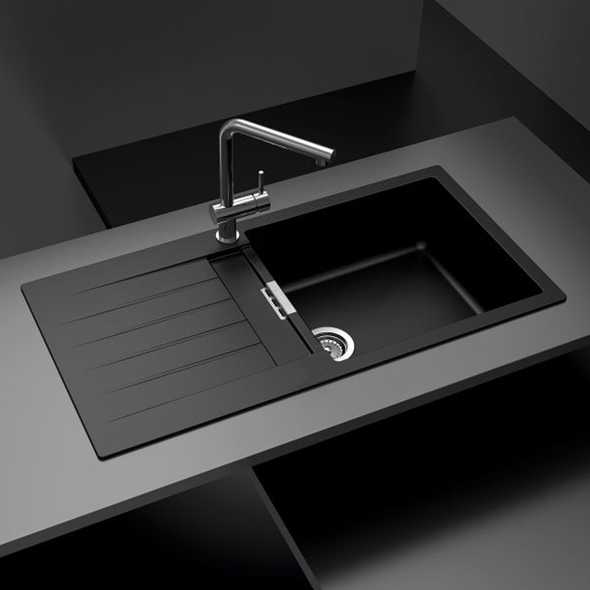 SCHOCK - Lavaplatos Schock Primus D-100 L Onyx