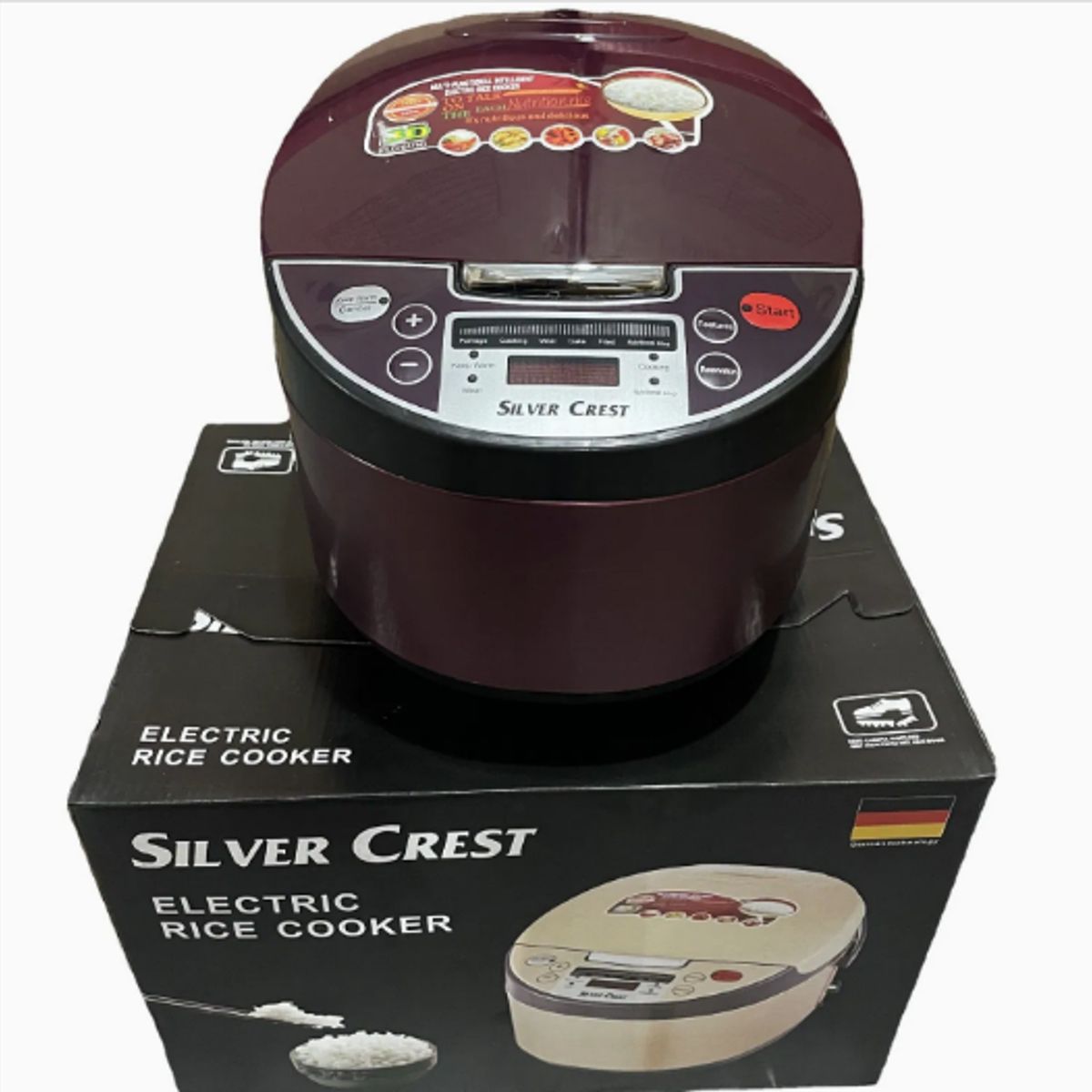 MOVI - Olla Arrocera Eléctrica Digital Multifunción antiadherente