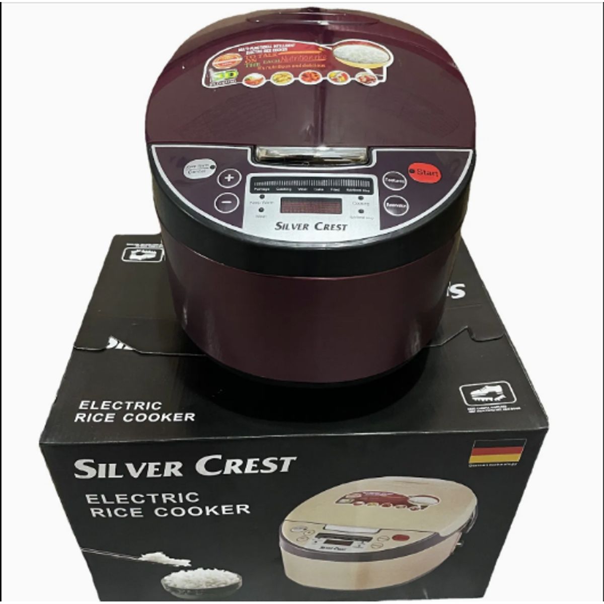 MOVI - Olla Arrocera Eléctrica Digital Multifunción antiadherente