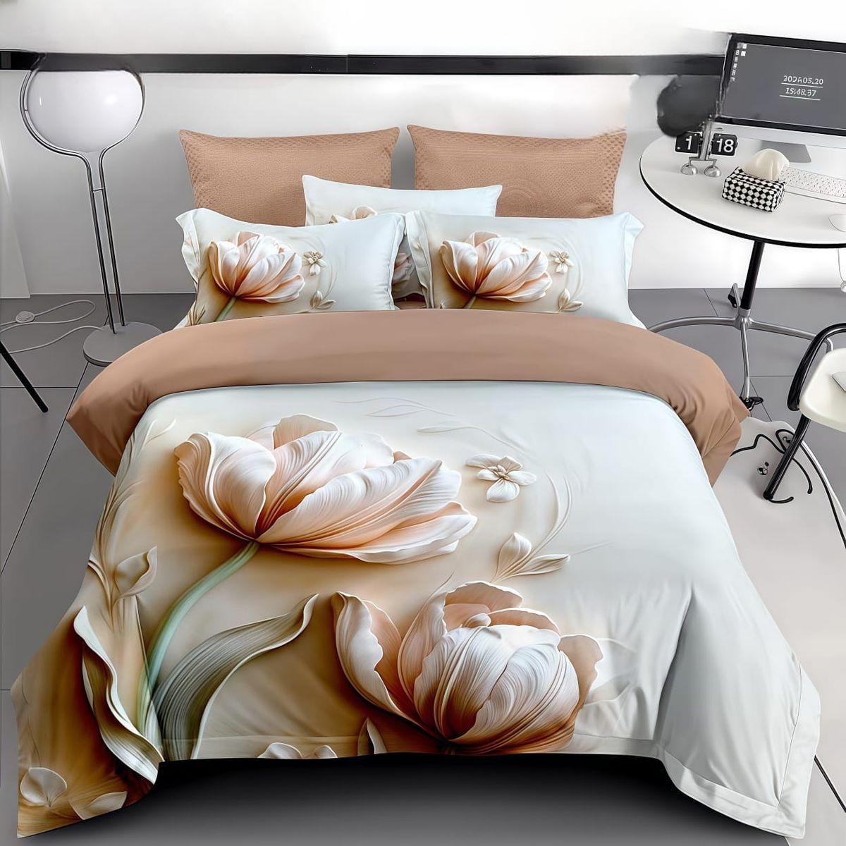 GENERICO - Quilt de Verano 2 Plazas Efecto 5D TFSM04