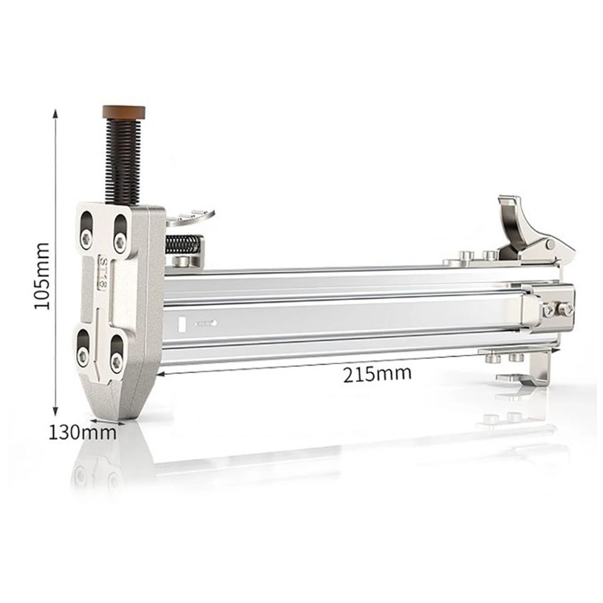 GENERICO - PISTOLA DE CLAVOS MANUAL HERRAMIENTA DE CLAVADO + CLAVOS