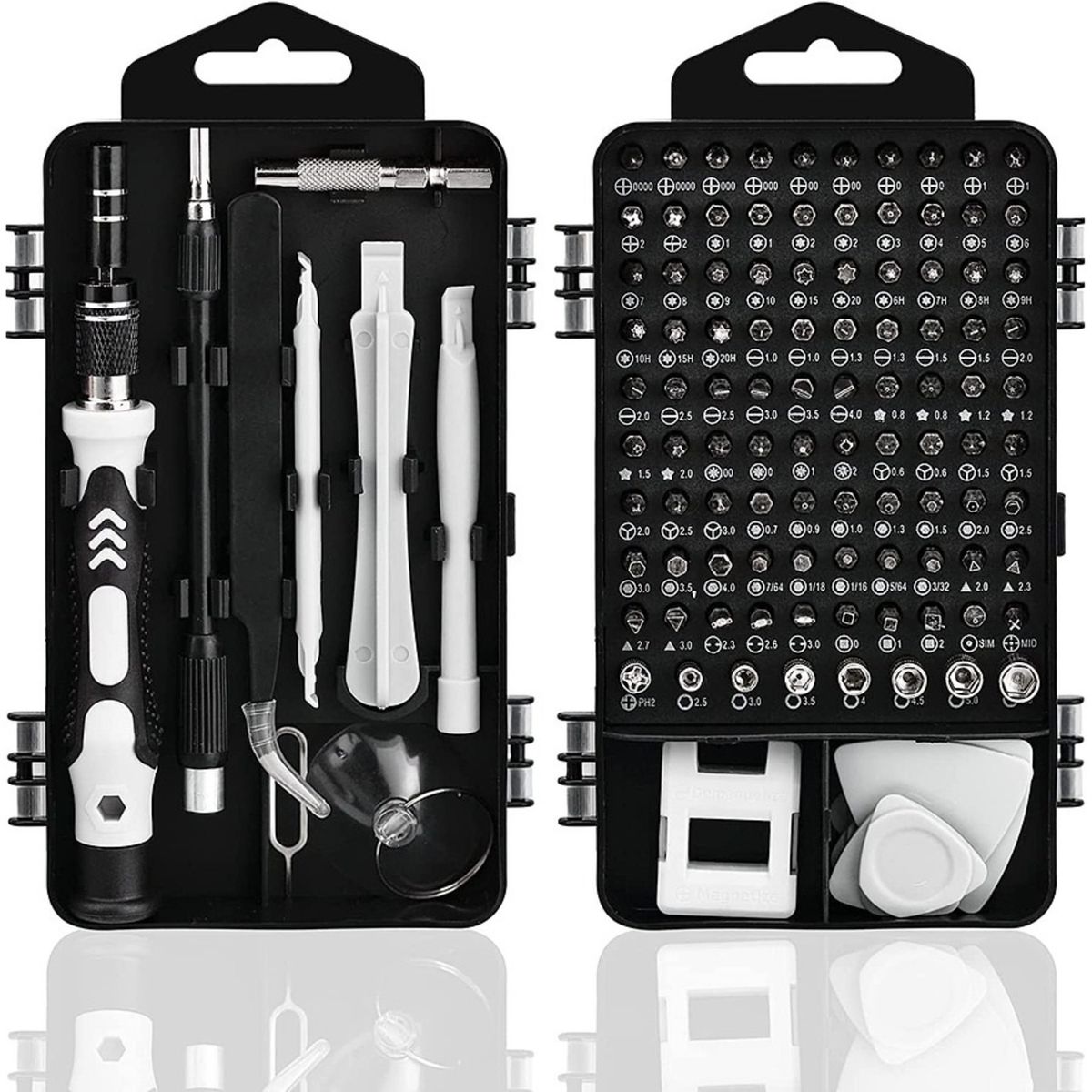 GENERICO - SET 115 PCS DESTORNILLADORES PRECISIÓN TORX MAGNÉTICOS