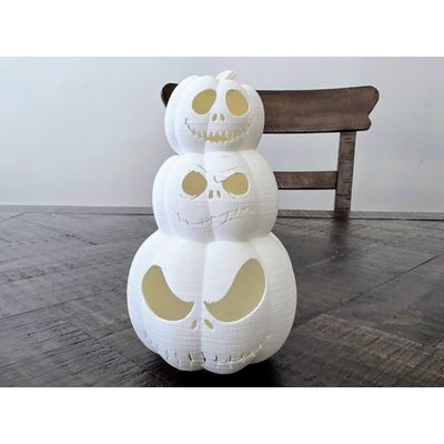 Imagen 2 del producto Torre de Calabazas de Jack Skellington impresa en 3D