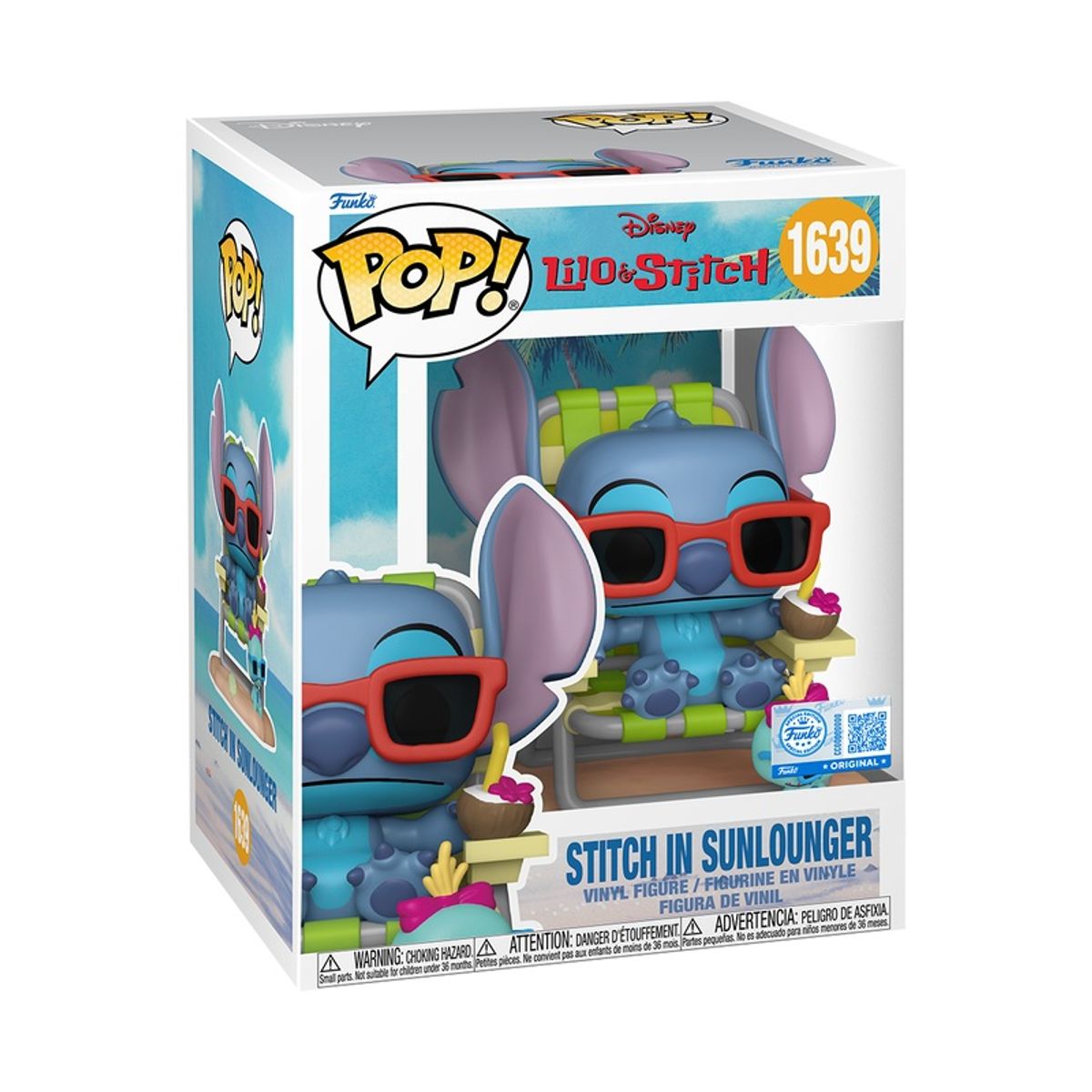 FUNKO - Funko Pop Disney  Stitch En La Playa 1639