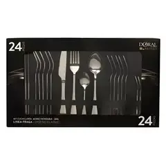 DORAL - SET CUCHILLERIA PRAGA 24 PZS 20mm S