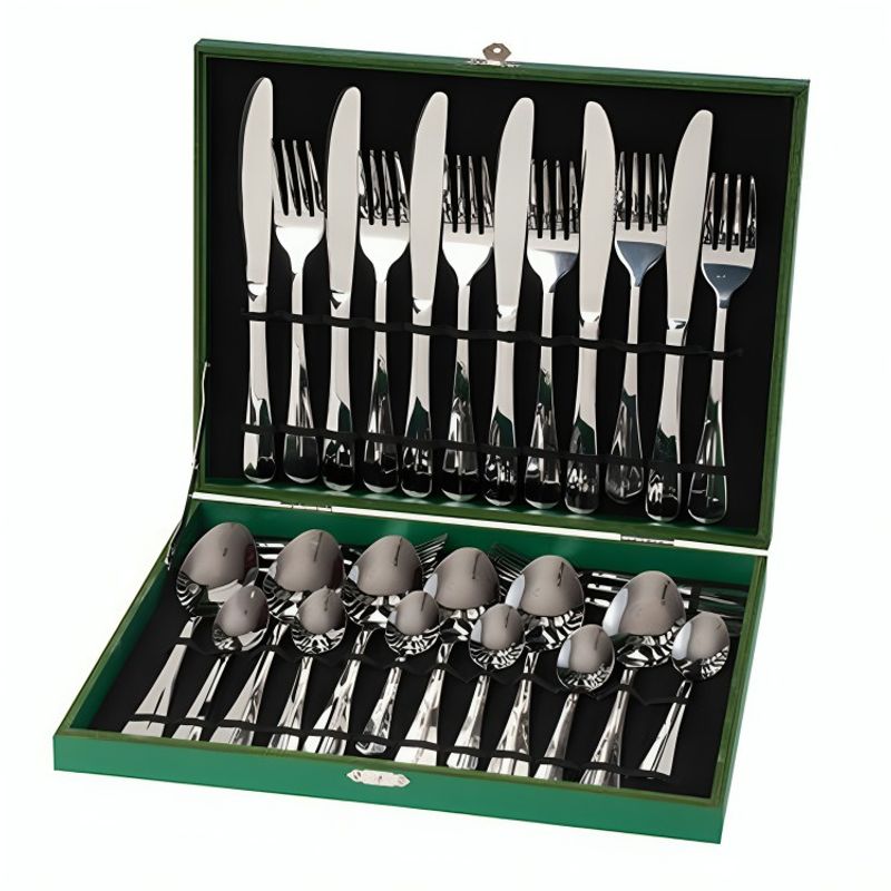 GENERICO - SET DE CUCHILLERIA CAJA DE 30 PIEZAS ARTE ANDINO
